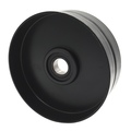Terre Products Toro 99-3621 Exmark 99-3621 Flat Idler Pulley - 4'' Flat Dia. - 5/8'' Bore - Steel 32400150